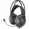 Mars Gaming MH124, Cavo, Gioco, 20 - 20000 Hz, 251 g, Cuffie con microfono, Nero