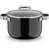 WMF Fusiontec Mineral Pro, Kochtopf mit Deckel, 20 cm, Black 3201114027 4000530759139