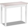 ASTIMESA Tavolo da Cucina a Libro Senza cassetto e Piano in Legno Laminato, Nebbia, 80 x 40 cm a 80 x 80 cm