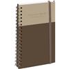 Exacompta 1601986E - Agenda settimanale tascabile SAD 16S Gustave, 9 x 16 cm, da settembre 2026 a dicembre 2027-16 mesi, colore: marrone/gree
