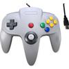 3rd Party Classic Retro N64 Bit USB Wired Controller for PC and MAC - Grey by 3rd Party