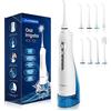 HANGSUN Portable Hangsun Munddusche Kabellos Wasser Flosser für Zähne Tragbar Oral Irrigator Elektrische Zahnreiniger HOC700 mit 3 Modi IPX7 Wasserdicht und USB Wiederaufladbarer für Reise und Homful…