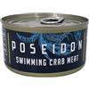 Poseidon Carne di Granchio Poseidon, 170g, Qualità Premium, Selvatica, Ricca di Proteine per Torte di Granchio, Zuppe e Insalate, 11g di Proteine, Basso Contenuto di Carboidrati, Senza Conservanti
