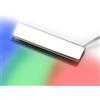 kalb Material für Möbel Lampada RGB a LED per bordi di vetro Illuminazione per ripiani in vetro Lampade per vetrine Clip Vetro, selezione: SET da 3 pezzi