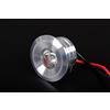 Aftertech® 1w MICRO FARETTO LED INCASSO 30° BIANCO FREDDO 1w 220v FISSO PUNTO LUCE D4C1