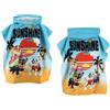 CARTOON Poncho Mare Bambini Paw Patrol con Cappuccio Accappatoio Microfibra 110x55 cm Asciugatura Rapida 240 GSM Ideale Piscina e Spiaggia Sunshine Mode
