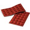 Silikomart 2933400 Stampo 24 Pomponette, 34 x 16 mm