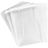 QUUPY 100 sacchetti trasparenti cellophane chiusura adesiva 22,9 x 30,5 cm confezioni regalo snack panetteria caramelle biscotti dessert