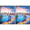 Grupo Erik Album Fotografico Nueva York - Album Foto 13x20 cm con 96 Tasche, 2 per Pagine, Copertina Flessibile e Compatibile con Foto 13x18, 12x18 o 13x19 (Confezione da 2)