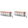 OSRAM Lampada LED Filament Base A100 forma lampadina 11W 827, bianco caldo 2700K, E27, satinato, 1521 lm, luce istantanea al 100% (Confezione da 2)