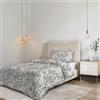 Italian Bed Linen Parure Copripiumino NO STIRO KARMA - prodotto in Italia - Set Copripiumino - Letto Singolo, Microfibra - Sacco 150x200 cm + Patella e Federa 50x80 cm - ROAR