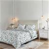 Italian Bed Linen Parure Copripiumino NO STIRO KARMA - prodotto in Italia - Set Copripiumino - Letto Matrimoniale, Microfibra - Sacco 250x200 cm + Patella e 2 Federe 50x80 cm - RAMAGE
