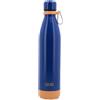 Quid Sarao - Bottiglia termica da 1 l, in acciaio inox, non adatta a microonde, termica, fredda, 12 ore