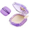 Generico Fondotinta cremoso a copertura totale, BB Cushion illuminante, finish opaco waterproof a lunga durata 24 ore, base ad alta coprenza e senza imperfezioni per tutti i tipi di pelle (Lvory)
