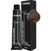 FemMas - Tintura per capelli biondo medio cenere 7.1, crema colorante professionale con olio di argan, cheratina e ceramidi, colorazione permanente o tintura, per risultati brillanti e durevoli, da