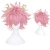 Sniivoo Parrucca corta rosa Anime da uomo, per Halloween, cosplay