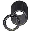 Sonew 10pcs Scaldacera Collari Protettivi Universali Anello per Barattolo di Cera Collari Scaldacera Standard Forma Rotonda Macchina per Ceretta Protezione per la Pulizia Anello di Carta Accessori per Scald