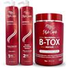 I Belli Capelli Ravenna - Capelli alla cheratina professionale B-Tox, trattamento per capelli da 3 x 1 l, per chirurgia dei capelli, lisciante, lisciante, trattamento capelli B-Tox, 3 x 1 l