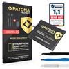 PATONA PROTECT Batteria ricambio per Samsung Galaxy A50 A30s SM-A505F A307F EB-BA505ABU Smartphone - 4000mAh Li-Polymer con Sensore NTC, Protezione Sovraccarico e Scarica, con Kit Installazione