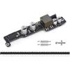 Waveshare PoE Expansion Board For Jetson Orin Nano/NX, Mini Body, More Space Saving