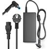 PAEBAI+ 65W Caricatore PC per HP Pavilion x360 Elitebook 840 G5 ProBook 450 G8 G9 Zbook 14u G4, Envy Smart 19,5V 3,33A Caricabatterie Alimentatore per HP Laptop 4,5 * 3mm