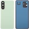 Generico Ricambio compatibile con SAMSUNG GALAXY A36 5G A366B SM-A366B Copri Batteria con cover lens CAMERA Vetro Posteriore Back Cover Retro Scocca + biadesivo adesivo + lente (Verde)