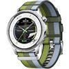 OPPO Watch S Smartwatch, Display AMOLED 1,46 3000 Nits, Design Ultrasottile in Acciaio Inox, Batteria 10 Giorni, Monitoraggio SpO2 Sonno Cardio, 100+ Modalità Sport, Chiamate Bluetooth, 5ATM, Silver