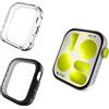 Anoowkoa 2 Pezzi per Cover Huawei Watch Fit 5 1.82 Custodia Vetro Temperato Cover,Sottile Custodia Rigida per PC Schermo in Pellicola Protettiva Integrato Copertura Complessiva