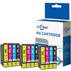 ECSC Compatibile inchiostro Cartuccia Sostituzione per Epson Stylus Office BX305F BX305FW Plus Stylus S22 SX125 SX130 SX230 SX235W SX420W SX425W SX438W SX440W SX445W T1285 (B/C/M/Y, 12-Pack)