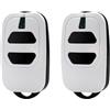 Wvoillty 433,92 MHz, telecomando per porta del garage, compatibile con GTI2/4, GT2/4, Mio TR2/4, Mio TR2N/4N (2 pezzi)