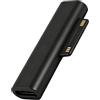 SEASJHBAY Adattatore da USB C a Surface, adattatore di ricarica di tipo C con uscita 45 W 15 V/4 A, adattatore di ricarica Surface Connector a USB-C per Microsoft Surface Pro 9/8/7/6/5/4/3/X Surface Go Surface
