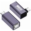 NFHK 2 pz/lotto USB 2.0 Tipo B Femmina a Tipo C Maschio Adattatore di Estensione Angolato e Dritto per Disco del Telefono della Stampante