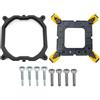 Diogeynu Supporto del dissipatore di calore della ventola di raffreddamento della CPU Per LGA 1150 1151 1155 1156 1366 1700 Generale Piastra Posteriore Base Kit di Montaggio Ventola di Raffreddamento