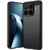 TingYR Cover Compatibile con Xiaomi 17T PRO, Ultra Sottile di Gomma, Ottima Cover Antiurto TPU Flessibile.(Nero)