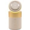 Dudùu Tube Lampada LED 3 in 1 con Altoparlante Audio e Ricarica Qi - Luce Dimmerabile, Sistema Audio Integrato, Caricatore per Smartphone e Auricolari Compatibili, Design Moderno (Beige)