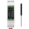 Coolwell Convertitore isolato galvanico Rail-Mount TTL to RS232 Serial Port Converter TTL Serial Converter Rail-Mount Support