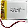 YUNIQUE GREEN-CLEAN-POWER Batteria LiPo 3.7V 620mAh 503040 per Anki Cozmo e Vector 000-0075 - Compatibile con SkyBell HD WiFi, Flysight FPV, Robot e Dispositivi Elettronici