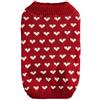 Generisch 2026 Maglione per San Valentino per animali domestici Cani Gatti Vestiti animali accoglienti con design romantico (A, M)