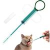 Generic 3 sparapillole per cani e gatti, dispenser per pillole in morbido silicone, sicuro e riutilizzabile, strumento per l'alimentazione di pillole per compresse (verde)