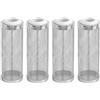 HFDONGL 4 Pezzi Protezione per Filtro per Acquari 16 mm Protezioni Filtro per Acquarios in Acciaio Inossidabile Protezione per Filtro a Rete Filtro Protezione per Proteggere Pesci e Gamberetti