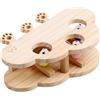 Vibhgtf Giocattolo interattivo di talpa gatto, gatto Scratchy Mole Toys | Board-Mole-Game Game Pussy Cat Scratcher, riduce la noia nei gattini favorisce il movimento fisico.