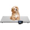 FUROMG Bilancia veterinaria da pavimento, per animali, per cani, per gatti, veterinaria, per piattaforma, per carichi pesanti, 300 kg, 103 x 53 cm
