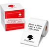 Phomemo Etichette autoadesive M110/M220/M221/M200/M120/M100/M108/M150/M250/M260, 50 x 30 mm, etichette termiche per stampante Phomemo, 230 etichette per rotolo.