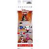 Jada- Nano MetalsFig Pack 5 personaggi Disney, Multicolor (JADA84423)