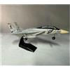 DEAVER Aereo esposizione scala 1/72 per caccia multiuso americano F14 Panda aereo simulato militare modello regalo per feste adatto per fare regali