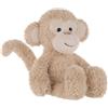 Apricot Lamb AFFE - Peluche per bambini, morbido e carino, per bambine e ragazze, 23 cm