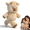 Siebkorb Peluche Che Corre, Pupazzo Mucca Che Corre, Carino Running Peluche Mucca Giocattolo, Bambola Da Collezione, Animale Di Peluche Per Uomini, Donne (F, 45CM)