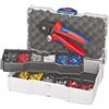 KNIPEX Assortimento di capicorda per terminali a bussola 9 pezzi 265 mm, 97 90 09