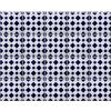 Il Maghrebino 20 Mattonelle in Ceramica Smaltata - Stile Marocco (Blu) - 10x10 cm spessore 0,6 cm - Mattonelle Tunisine realizzate con Serigrafia Artigianale - Adatte a rivestimento