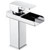 JOUFNING Rubinetto Bagno Lavabo - Bidet, Del Rubinetti Per A Cascata, Miscelatore Per Con Maniglia Monocomando, Per Antiruggine